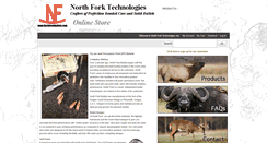 Desktop Screenshot of northforkbullets.com